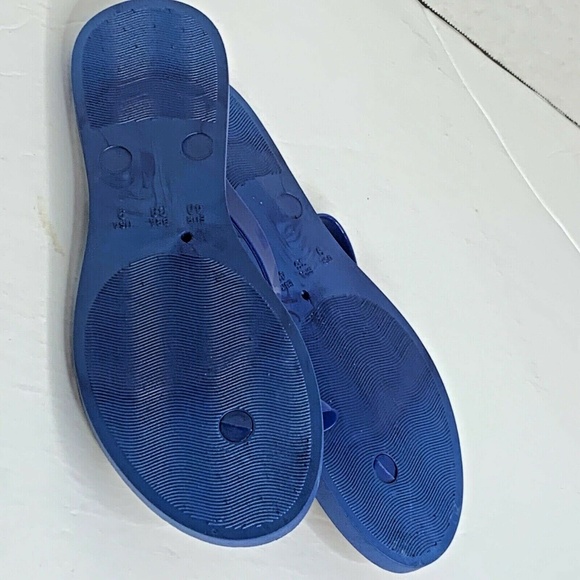 Sole Selection Womens Sz L 9 10 New Blue flip flop - Picture 7 of 7